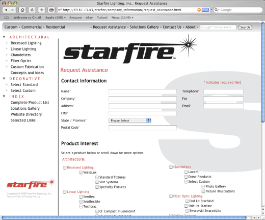 Starfire Request Assistance